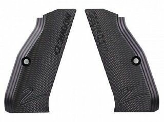 CZ Shadow 2 Grips Zwart