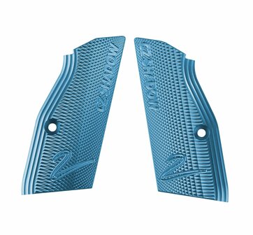 CZ Shadow 2 Grips Blauw Kort