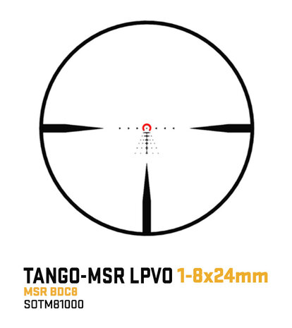 Sig Sauer Tango-MSR LPVO 1-8X24MM (SFP)